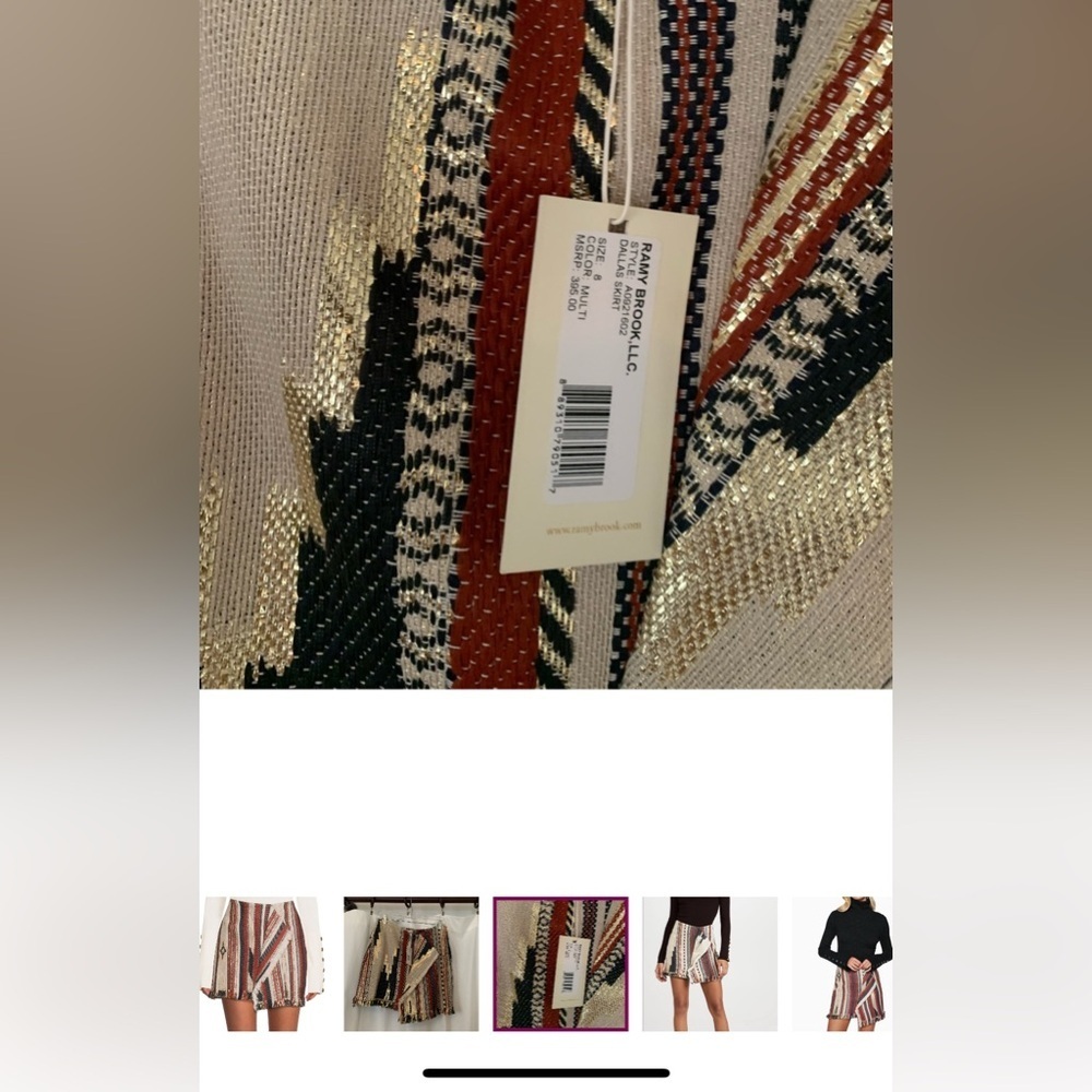 Ramy Brook Dallas Mini Skirt - Picture 11 of 11
